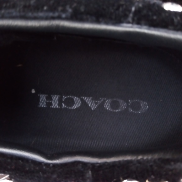 COACH SNEAKERS WITH BLING SIZE 6B preowned - Picture 3 of 5